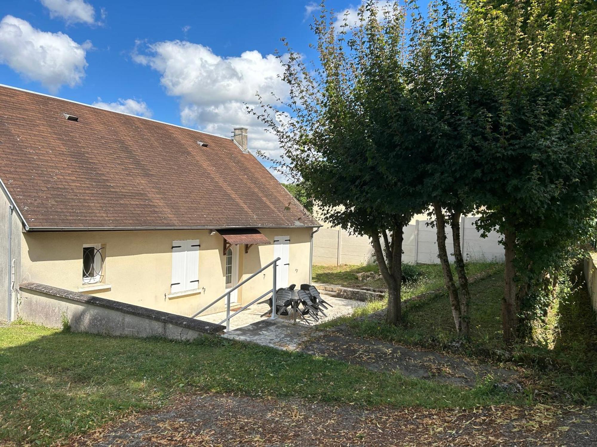 La Maison Du Chef Le Blanc Exterior foto